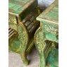 Fantastic Ornate Rustic Hardwood Side Table