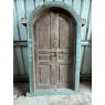 Rustic Arched Framed Teak Doors