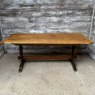 Antique Solid Oak Dining Table