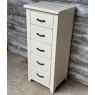 Contemporary Painted Solid Pine Chest Of Drawers