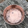 Antique Victorian Copper Basin With Handles