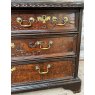 Antique 18th Century European Penwork Cedar Chest Of Drawers