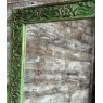 Vintage Rustic Carved Teak Large Mirror