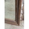 Fabulous Vintage Large Carved Teak Mirror