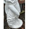 Fabulous Large Painted Cast Iron Daphne Statue