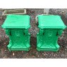 Large Painted Cast iron Decorative Plinth