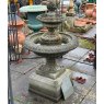 Vintage 1950's Large Composite Stone Garden Fountain