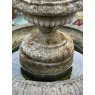 Vintage 1950's Large Composite Stone Garden Fountain