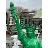 Painted Cast Iron Statue Of Liberty Statue