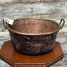 Victorian Large Patinated Copper Basin