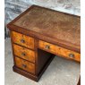 Fabulous Antique Art Deco Pedestal Desk