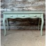 Vintage Painted Mahogany Cabriole Leg Desk