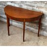 Antique Edwardian Mahogany Half Round Table