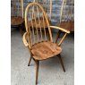 Vintage Set Of 5 Ercol Beech & Elm Dining Chairs