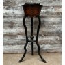 Antique Victorian Inlaid Jardiniere Pot Stand