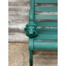 Quality Modern Cast Metal Lion Head Garden Bench