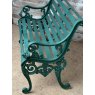 Quality Modern Cast Metal Lion Head Garden Bench