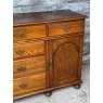 Antique Edwardian English Oak Dresser Base