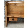 Fantastic Antique Early 20th Century Waxed Pine Hall Pew