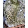 Fabulous Antique 19th Century Carved Marble Angel Statue