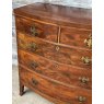 Beautiful Edwardian Mahogany Large Bow Front Chest of Drawers