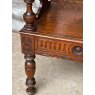 Imposing Antique Early 20th Century Welsh Bardic Carved Oak Chair