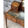 Fantastic Antique Edwardian Inlaid Walnut Veneer Desk