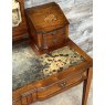 Fantastic Antique Edwardian Inlaid Walnut Veneer Desk