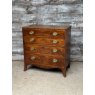 Fabulous Antique Georgian Walnut Bedroom Chest Of Drawers