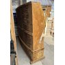 Imposing Large Antique Georgian English Pine & Elm Barrel Back Settle