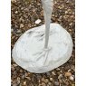 Finely Cast Crane Garden Statue