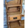 Fantastic Vintage Art Nouveau Style Waxed Pine Washstand