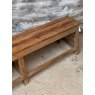 Vintage Rustic Hardwood Gymnasium Bench