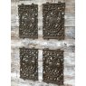 Fabulous Antique Indian Cast Iron Mughal Decorative Wall Vents