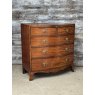 Fabulous Large Edwardian Bow Fronted Mahogany Chest of Drawers