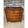 Fabulous Large Edwardian Bow Fronted Mahogany Chest of Drawers