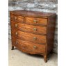 Fabulous Large Edwardian Bow Fronted Mahogany Chest of Drawers