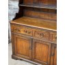 Vintage Georgian Style Solid Oak Open Top Dresser