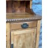 Beautiful Art Nouveau Waxed Pine Glazed Dresser