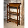 Vintage Arts & Crafts Style Solid Oak Small Bookcase