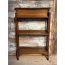 Vintage Arts & Crafts Style Solid Oak Small Bookcase