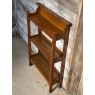 Vintage Arts & Crafts Style Solid Oak Small Bookcase