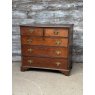 Fabulous Antique Georgian English Oak Bedroom Chest Of Drawers