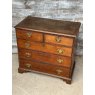 Fabulous Antique Georgian English Oak Bedroom Chest Of Drawers